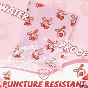 20-10 x 13 Cherry Print Waterproof Puncture Resistant Poly Mailers set 20